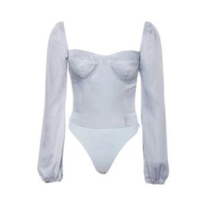 Lani The Label Aster Bodysuit in Deep Blue